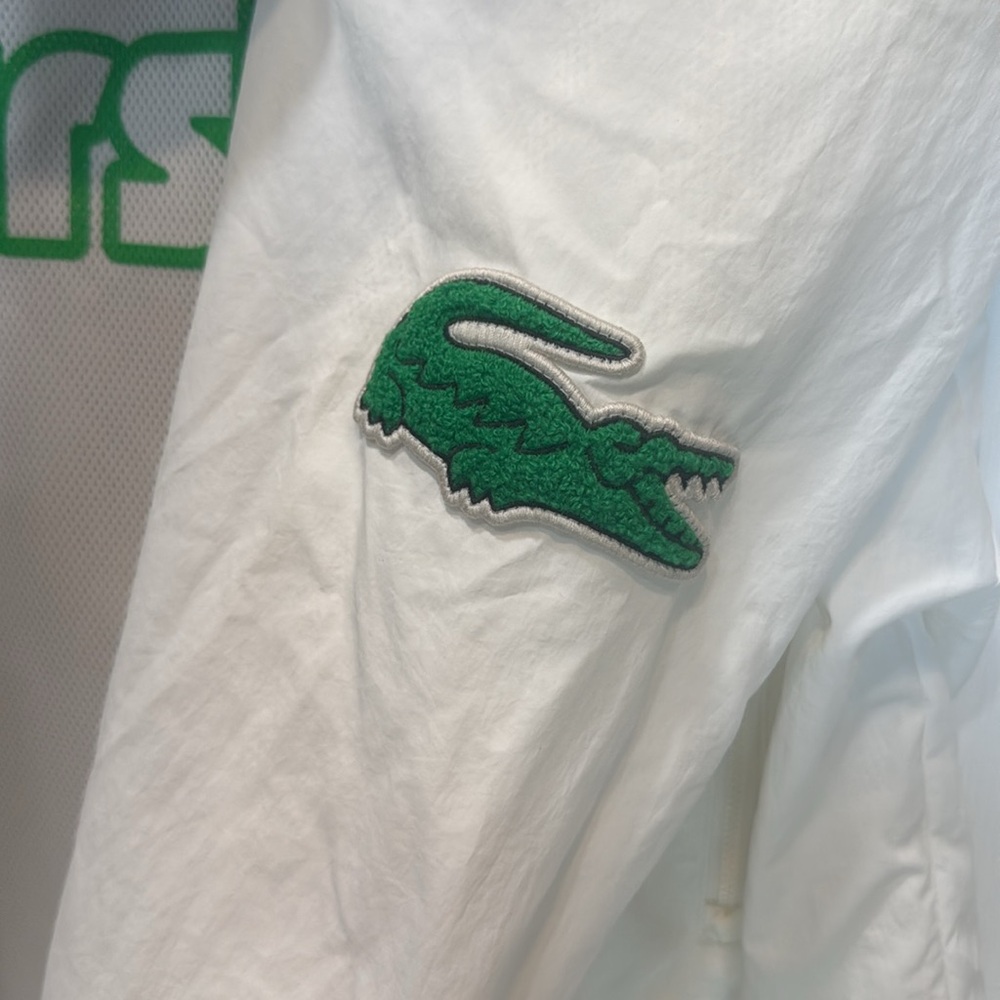 NWT LACOSTE X ELEVEN BY VENUS OVERSIZED TRACK JACKET (UNISEX) - Picture 5 of 6